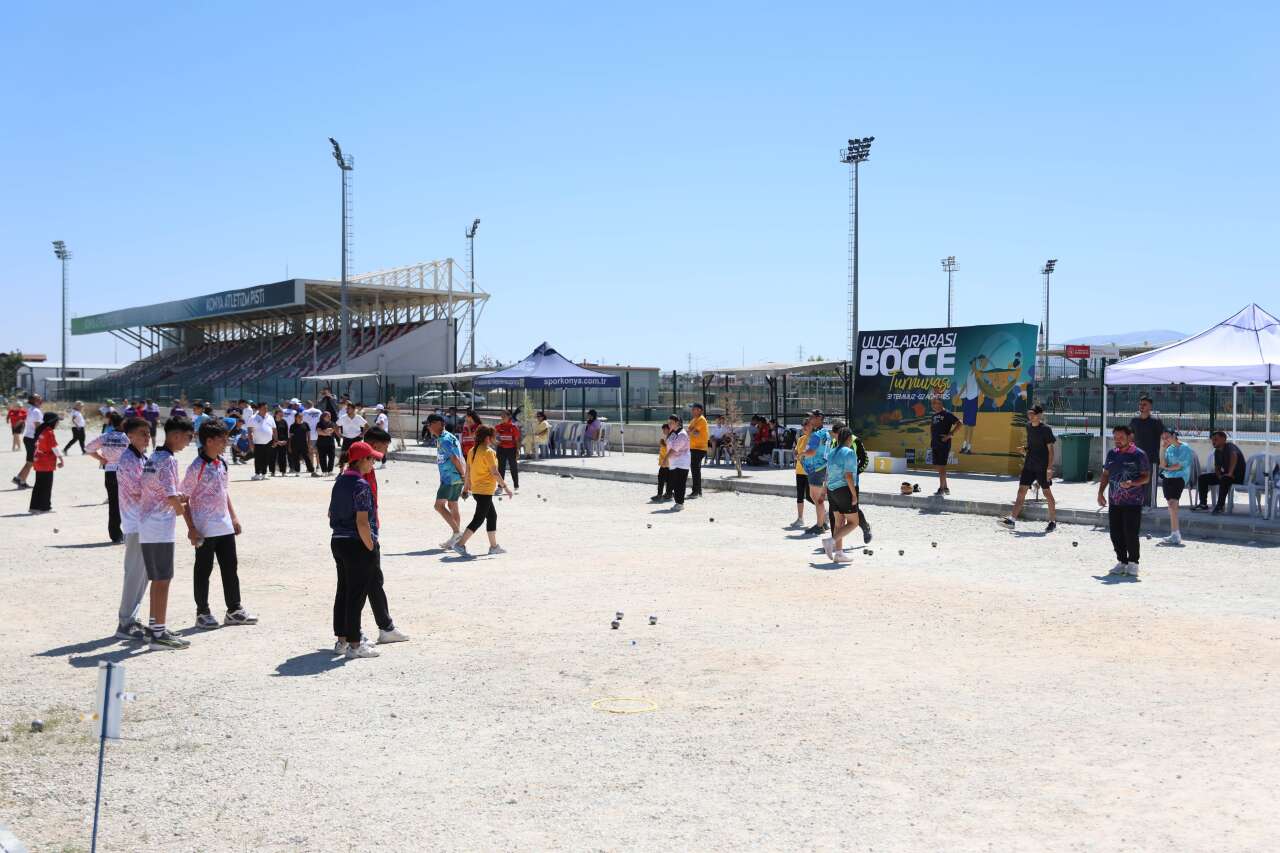 Konya'da 3. Uluslararası Bocce Turnuvası başladı 6